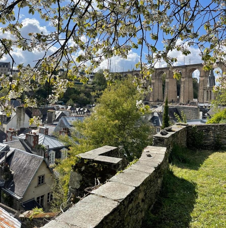 Apartamento Cosy Et Jardin Panoramique Morlaix Exterior foto