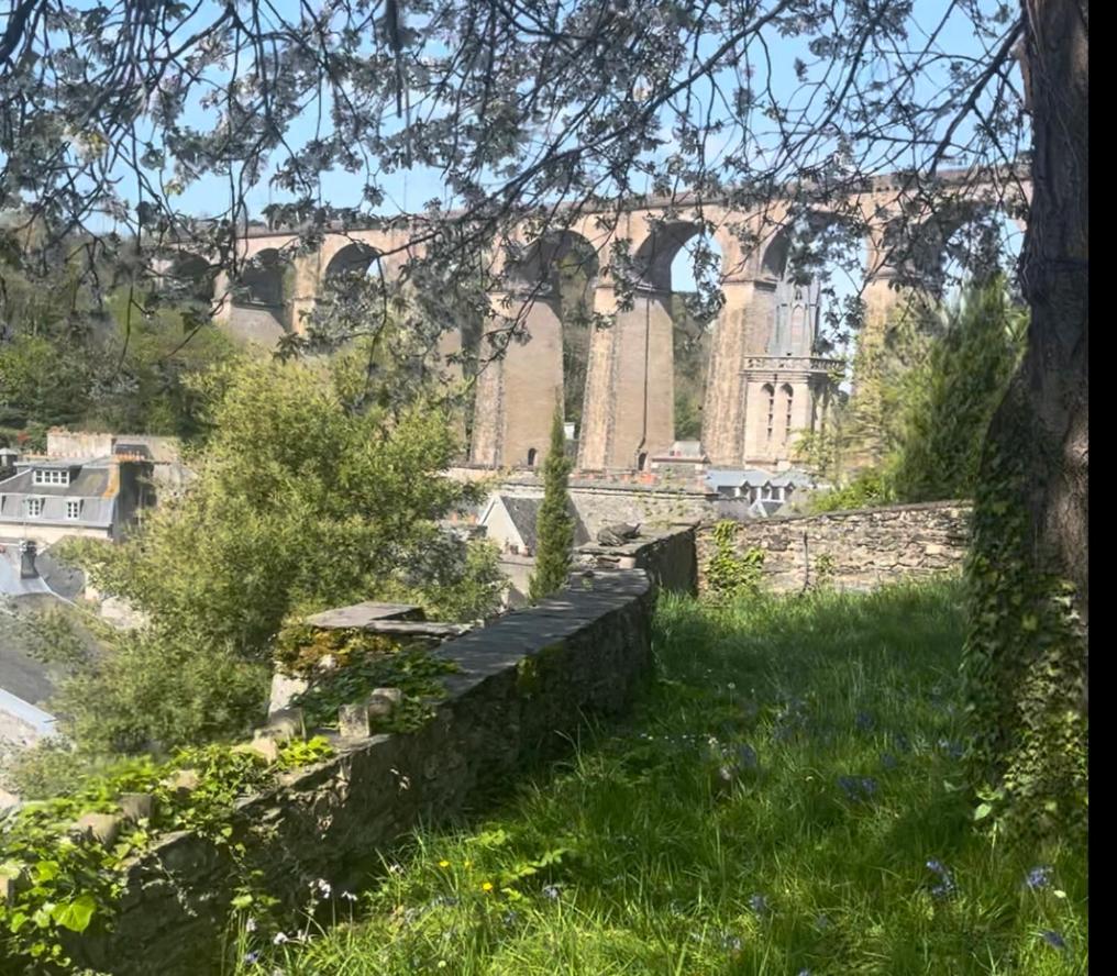 Apartamento Cosy Et Jardin Panoramique Morlaix Exterior foto
